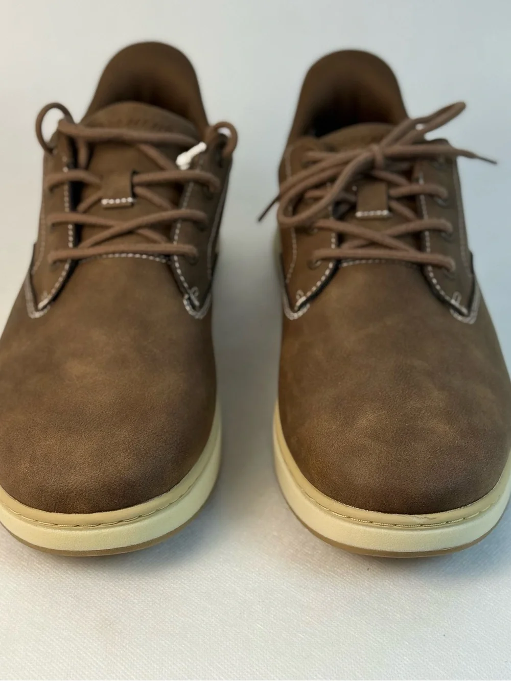 Skechers Hands Free Swift Fit Memory Foam Brown Casual Shoes Men’s 9 NWB